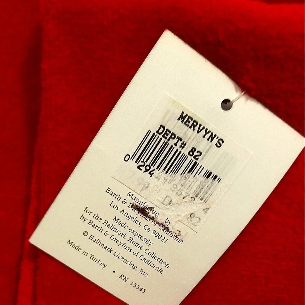 Hallmark Home Collection Christmas 100% Cotton Handtowel Set of 3